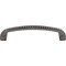 Jeffrey Alexander 128 mm Center-to-Center Brushed Black Nickel Rope Rhodes Cabinet Pull Z261-128BNB - alternate 5